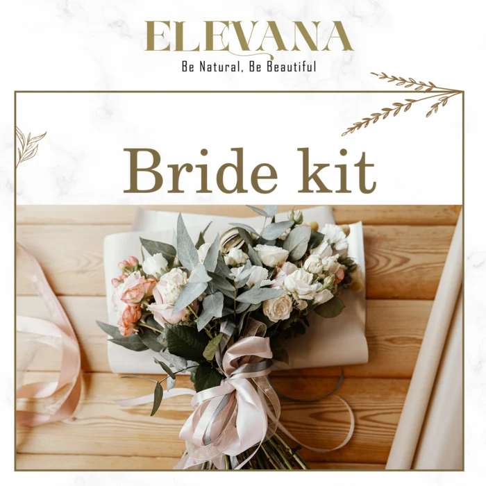 Get ready for your special day with our Bride Kit, thoughtfully crafted to give you that radiant, head-to-toe glow. We've included everything you need to treat your skin and achieve a flawless, wedding-ready look.