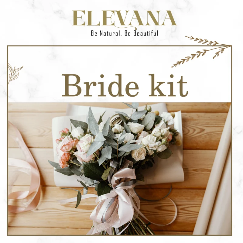 Get ready for your special day with our Bride Kit, thoughtfully crafted to give you that radiant, head-to-toe glow. We've included everything you need to treat your skin and achieve a flawless, wedding-ready look.